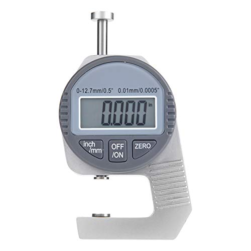 EBTOOLS Digitale LCD-Dicke Messgerät 0-12,7 Mm/0,5 "Hochmesswerkzeug mit Großer Auslese- und Schnellschalterfunktion von EBTOOLS