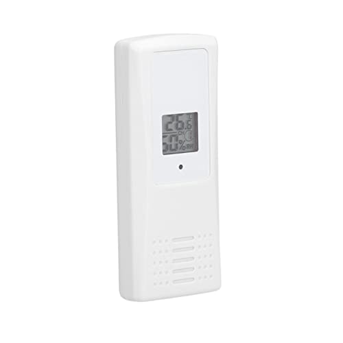 EBTOOLS Digitales Hygrometer für Raum Im Innenbereich Im Freien mit Erweiterbarem Sensoren und Jumbo -Display (TS-WS-07-XF) von EBTOOLS