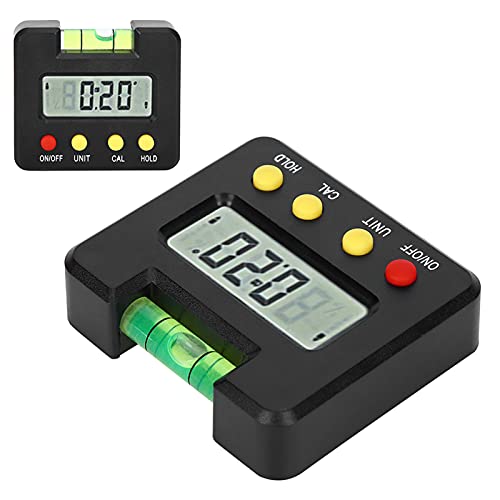 EBTOOLS Digitales Neigungsmometer -Protermesser Elektronisches Magnetmesswerkzeug mit Großem LCD -Bildschirm und Blasen für Genaue Messungen EBTOOLS Digitales Neigungsmometer -Protermesser Elektronisches Magnetmesswerkzeug mit Großem LCD -Bildschirm und Blasen für Genaue Messungen von EBTOOLS