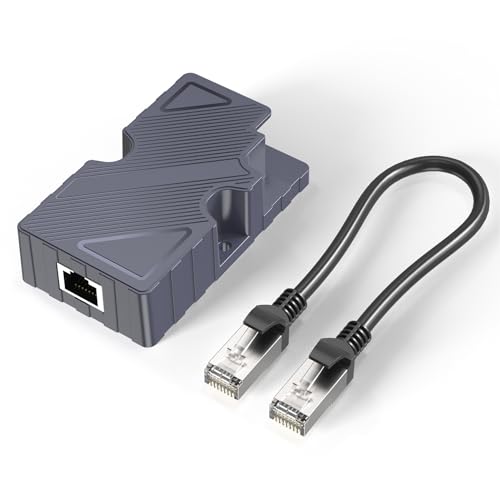 EBTOOLS Dishy V2 Bis RJ45 Adapter Ethernet -Kabel- und Konverter Kit mit POE Injektor, T568B Stift, 10/100/1000 MB/s Geschwindigkeit EBTOOLS Dishy V2 Bis RJ45 Adapter Ethernet -Kabel- und Konverter Kit mit POE Injektor, T568B Stift, 10/100/1000 MB/s Geschwindigkeit von EBTOOLS