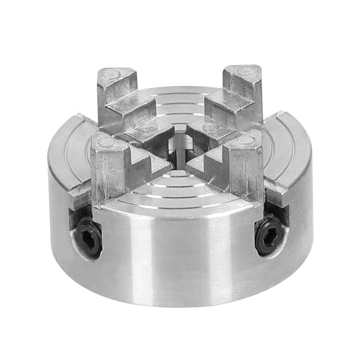 EBTOOLS Drehmaschinen Chuck 3/4 Jaws Manual Selbsterozentrale Zinklegierungsinstrument Zum Mahlen, Schleifen und Drehen von Maschinen (3 Jaws-5mm) von EBTOOLS