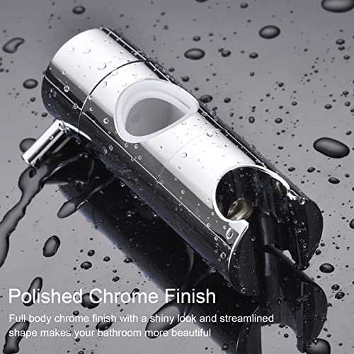 EBTOOLS Duschkopfhalter-Halterung 360-Grad-Rotation mit Poliertem Finish für Handheld-Duschköpfe- Einfache Werkzeuginstallation von EBTOOLS