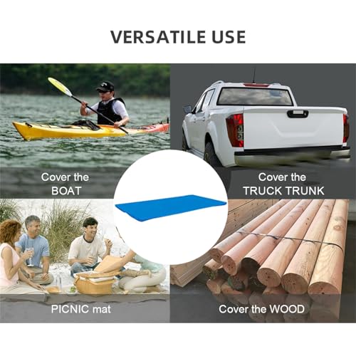 EBTOOLS Duty PE -Schwimmbadabdeckung mit Kordelgrößen für Erdungspools (13ft) von EBTOOLS