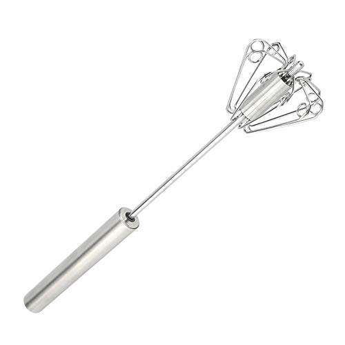 EBTOOLS Edelstahl -Handheld -Eiermixer Mixer Ergonomische Halbautomatische Rotierende Schneebesen Zum Einfachen Kochen und Backen EBTOOLS Edelstahl -Handheld -Eiermixer Mixer Ergonomische Halbautomatische Rotierende Schneebesen Zum Einfachen Kochen und Backen von EBTOOLS