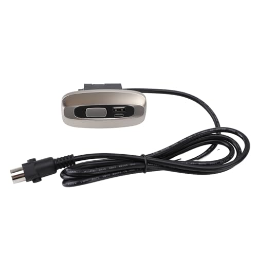 EBTOOLS Elektrischer Ließerschalter 5 -Pin -Stuhl Fernbediener mit USB und Typ C Ladeanschlüssen für Mühelose Elektrische Sofa Einstellung von EBTOOLS