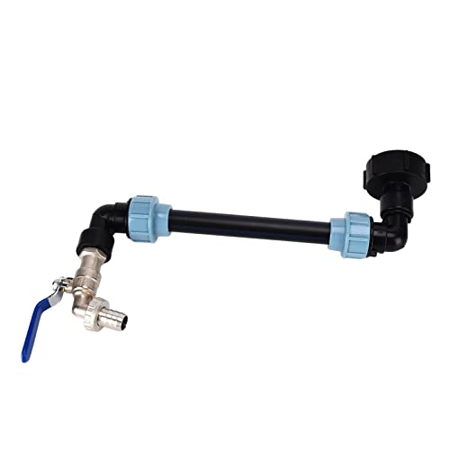 EBTOOLS Ellbogen -IBC -Adapter Haderanschluss Zum Bewässern von Dosen und Fässern Ideal für Einfache Montage und Prävention (Ein Eimer mit höherem Up) von EBTOOLS