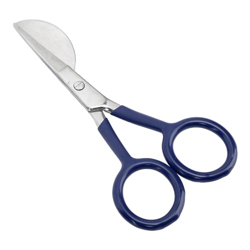EBTOOLS Ergonomische Teppichschere mit Entenbill | Rostfreie Edelstahl -Schnittschere | Leichte Mehrzweck -Mehrzweck Trimmwerkzeuge (BLUE) von EBTOOLS