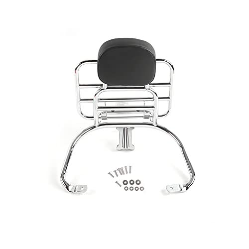 EBTOOLS Ersatz für Sprint Primavera 50 125 150 250 300 GTS Primavera gepäckträger Silberner Gepäckträger mit Rückenlehnenpolster passend Silberner Gepäckträger mit Rückenlehnenpolster passend für EBTOOLS Ersatz für Sprint Primavera 50 125 150 250 300 GTS Primavera gepäckträger Silberner Gepäckträger mit Rückenlehnenpolster passend Silberner Gepäckträger mit Rückenlehnenpolster passend für von EBTOOLS