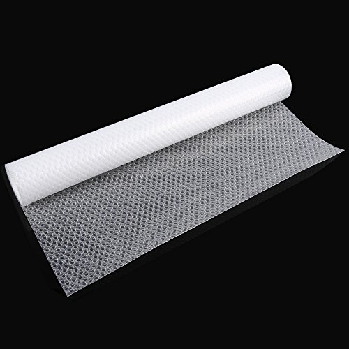 EBTOOLS Eva Nicht-klare Klarschubladen-Liner 120 X 45 cm Nicht-Schlupfmatte für Schränke und Tische (Wasserabfallmuster 120 * 30) von EBTOOLS