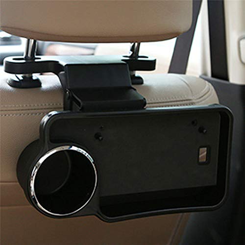 EBTOOLS Faltbares Auto -Back -Tablett Cup Halter Getränkebereich für Essen und Getränke und Einfach zu von EBTOOLS