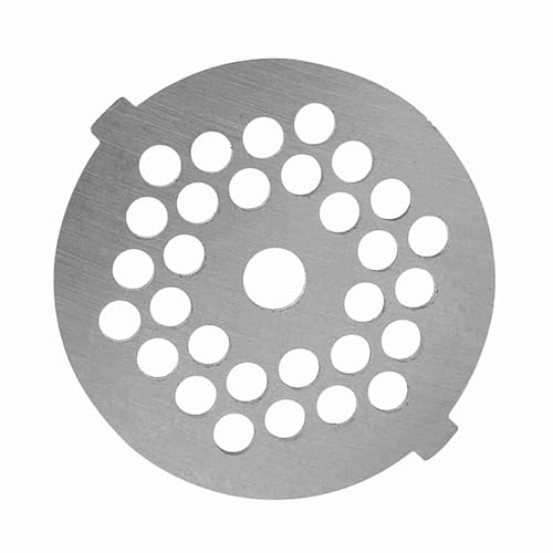 EBTOOLS Fleischschleifer Crusher Mincer Plattenscheibe - Legierung 7mm Loch, Einfach zu, Sicheres Küchenwerkzeug (5 mm kleines rundes Loch) von EBTOOLS