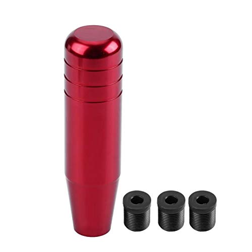 EBTOOLS For Schaltknauf-Universal Car Manual Schaltknauf Griff Schalthebel 13Cm Aluminiumlegierung(Rot) von EBTOOLS