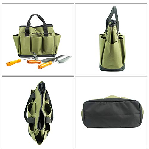 EBTOOLS Gartenbeutel mit 8 Taschen - Ergonomisches Werkzeug für Garten und Rasen -, Tragbare Gartenlagerungslösung von EBTOOLS