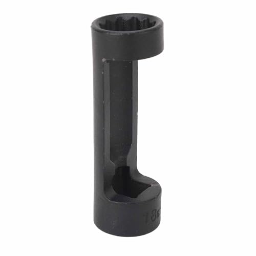 EBTOOLS Hochfestige Strebe-Nuss-Sockel-Werkzeug 81 Mm, Effizientes 12-Punkte-Entfernungsinstrument für die Universelle Autoanpassung (18 mm) von EBTOOLS