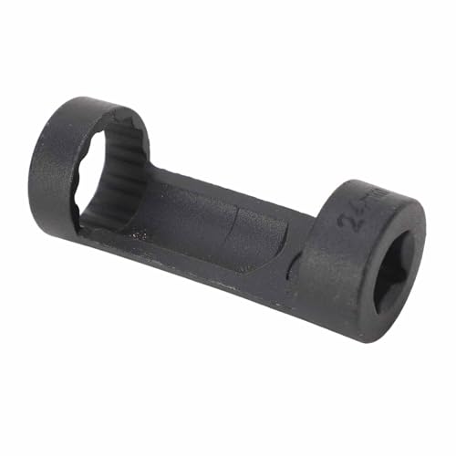 EBTOOLS Hochfestige Strebe-Nuss-Sockel-Werkzeug 81 Mm, Effizientes 12-Punkte-Entfernungsinstrument für die Universelle Autoanpassung (24 mm) von EBTOOLS