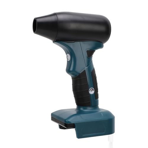 EBTOOLS Jet Trockengebläse 18 V Hochleistungs 130000 U/Min Bürstenloser Motor Tragbarer Duster für Effizient (Blue) von EBTOOLS
