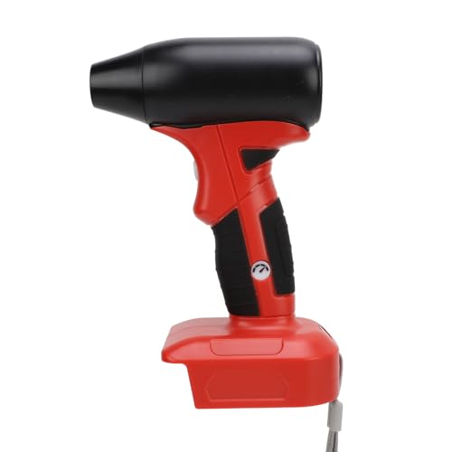 EBTOOLS Jet Trockengebläse 18 V Hochleistungs 130000 U/Min Bürstenloser Motor Tragbarer Duster für Effizient (Rot) von EBTOOLS