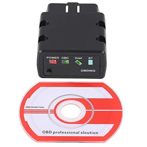 EBTOOLS Kfz-Diagnosescanner, KW902 OBDII-Kfz-Scanner-Diagnosetool Fehlererkennung Bluetooth 3.0 OBD-II-Motorsystem-Diagnosetools OBD2-Lesegerät(Schwarz) von EBTOOLS