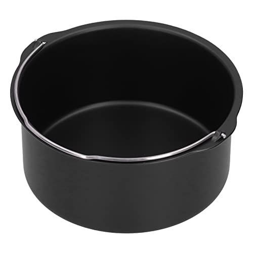 EBTOOLS Kohlenstoffstahl Nicht-Stick-Kuchen-Backschale für Küchen-Elektro-Frittyer und Ofen-für Desserts, Brot und Vieles mehr! (7 Zoll 1500mah Li -Ion -Akku) von EBTOOLS