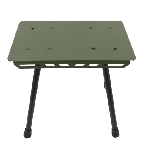 EBTOOLS Leichter Klapphocker mit Oxford -Stoffkissen, 330,7lbs Kapazität Tragbarer Stuhl Zum Angeln, Camping und Wandern - Grün (Green) von EBTOOLS