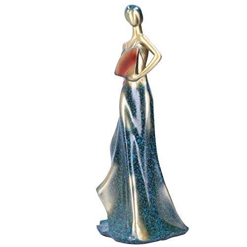 EBTOOLS Mädchen Figurenhalter Stand für Bar Theke und Wohnkultur, Stilvoller Flaschenregal BS023-2 Rot (BS811) von EBTOOLS