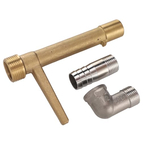 EBTOOLS Messing Schnellkupplerschlüssel für Gartensprinklerventil, Easy Connection und Edelstahlventil für Bewässerungssystem von EBTOOLS