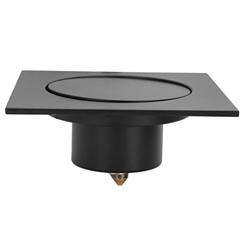 EBTOOLS Messingboden -Abflusssieb für Badezimmer Duschtoilette Schnell Abfließend Geruch () (Schwarzer Sprungbodenabfluss) von EBTOOLS