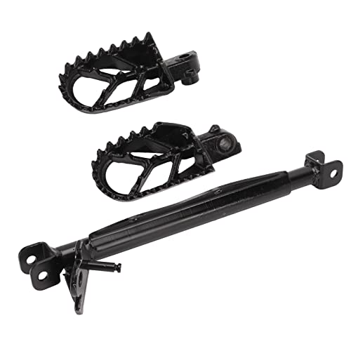 EBTOOLS Motorrad-Fuß-Ruhestandkit mit Klammer für CRF50, XR50, CRF70 Pit Bikes, Nicht-Schlupf-Design, Einfache Installation von EBTOOLS