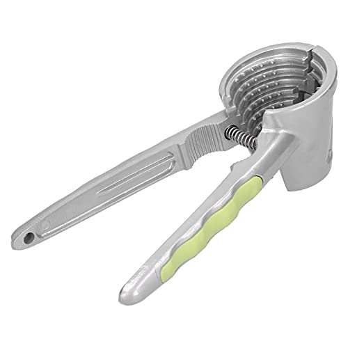 EBTOOLS Multifunktioneller Walnuss -Cracker mit Ergonomischem Design und Aluminiumlegierung für Nüsse - Praktisches Küchengeräte in Gelb (YELLOW) von EBTOOLS