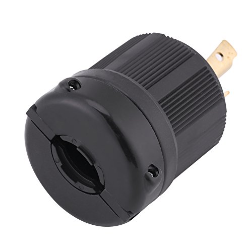 EBTOOLS NEMA L6-30P 30A 3-Draht-Schloss Elektrischer Steckeranschluss für und Sichere Verbindungen von EBTOOLS