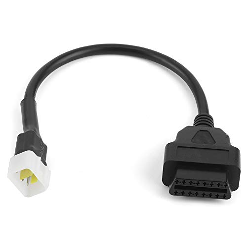 EBTOOLS OBD 6 pin Adapter Diagnose 6 Pin zu OBD2 16 Pin Adapterkabel Motorrad Fehlererkennung Stecker Passend für Sinnis D2KonverterMotorfehleradapter EBTOOLS OBD 6 pin Adapter Diagnose 6 Pin zu OBD2 16 Pin Adapterkabel Motorrad Fehlererkennung Stecker Passend für Sinnis D2KonverterMotorfehleradapter von EBTOOLS