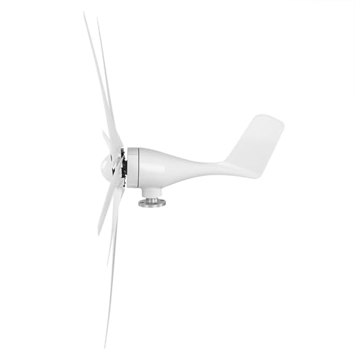 EBTOOLS Professionelle 800 -W -Windturbinen Effiziente 6 Kleine Windmühlengenerator für Boote, Kabinen und Netz Stromlösungen (24V) von EBTOOLS