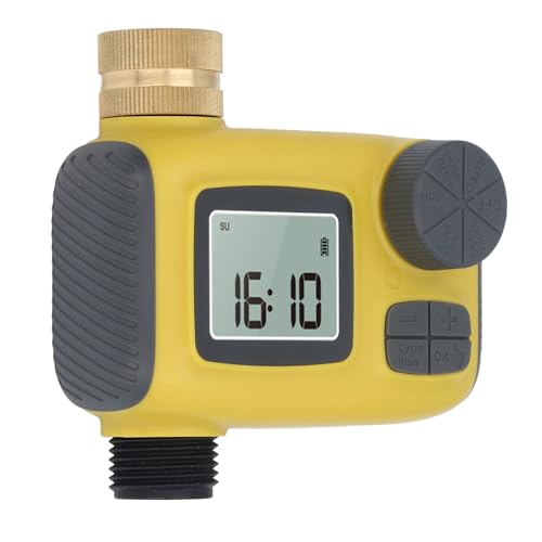 EBTOOLS Programmierbares Gartenschlauchbewässerungs-Timer mit Reinem Kupferanschluss-Automatisches Wasserverbesserungssystem, Benutzerfreundliche Timer Im Freien Im Freien EBTOOLS Programmierbares Gartenschlauchbewässerungs-Timer mit Reinem Kupferanschluss-Automatisches Wasserverbesserungssystem, Benutzerfreundliche Timer Im Freien Im Freien von EBTOOLS