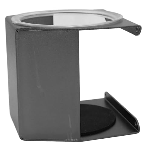 EBTOOLS RV -Becher -Halter Aluminiumlegierungsgeräuschreduktion Multifunktioneller Getränkehalter für Boote, Wohnmobile und Büros und Stilvoll (BLACK) von EBTOOLS