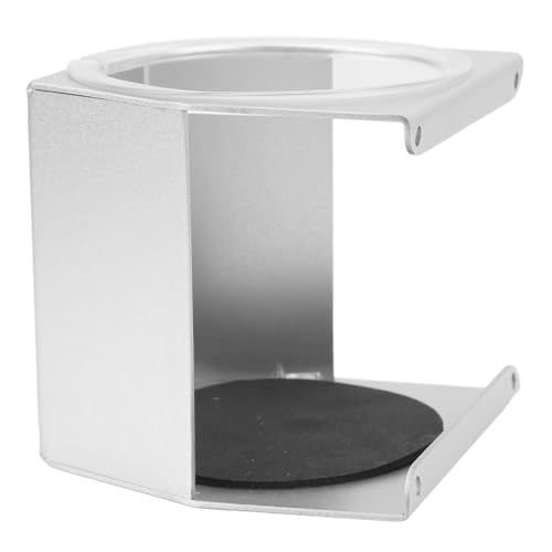 EBTOOLS RV -Becher -Halter Aluminiumlegierungsgeräuschreduktion Multifunktioneller Getränkehalter für Boote, Wohnmobile und Büros und Stilvoll (SILVER) von EBTOOLS