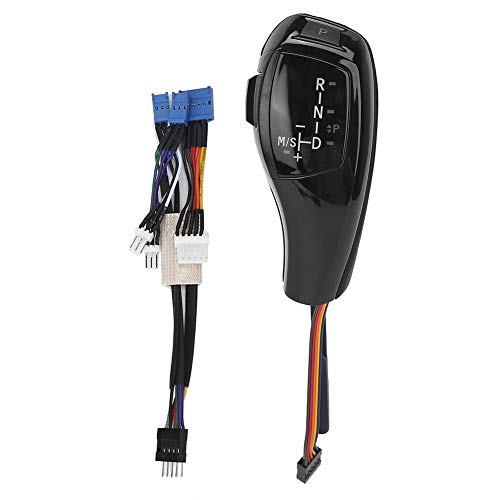 EBTOOLS Für Gear Shift LHD automatische Schaltknauf mit elektrischem Schalthebel LHD passt auf E46 E60 E61 Verkleidung für den Stil F30 (Schwarz glänzend) von EBTOOLS