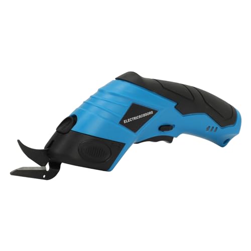 EBTOOLS Schnurlose Elektrische Schere mit Ergonomischem Griff - Hochgeschwindigkeits -Lithium Ionenschneider für Vielseitige Materialien mit 3,6 V von EBTOOLS