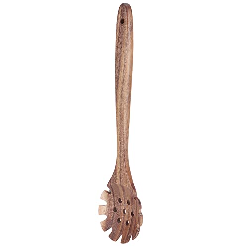 EBTOOLS Teak -Kochlöffel - Holznudel Colander mit Lebensmittelqualität für Einen Sicheren und Einfachen Küchengebrauch von EBTOOLS
