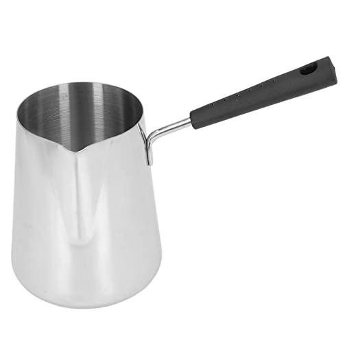 EBTOOLS Wärmer Edelstahl 1000 Ml Schmelztiegel mit Ausstrich für Einfache Kaffee- und Sauceheizung von EBTOOLS