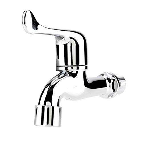 EBTOOLS Wand Waschtischarmatur, Kaltwasser Waschmaschinen Hahn-Einhand Badezimmer Waschtisch Hahn-Küche Einhand Wand montierter Praktischer Wasserhahn für(Tippe A) von EBTOOLS