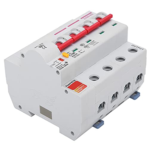 EBTOOLS WiFi -Leistungsschalter mit App -Steuerung, Fernschalter für Home Appliances, PA66 Flammhemmung, AC220V (4P 100A) von EBTOOLS