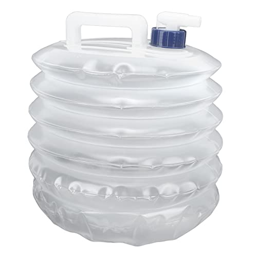 EBTOOLS Zusammenklappbarer Behälter mit Spigot - Tragbarer Speicher für Camping, Wandern und Notfallvorsorge (10L) von EBTOOLS
