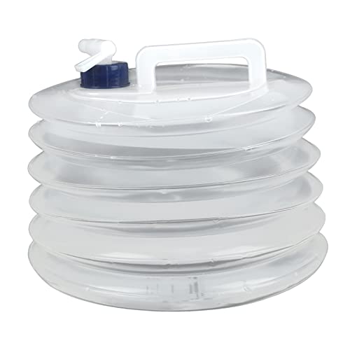 EBTOOLS Zusammenklappbarer Behälter mit Spigot - Tragbarer Speicher für Camping, Wandern und Notfallvorsorge (15L) von EBTOOLS