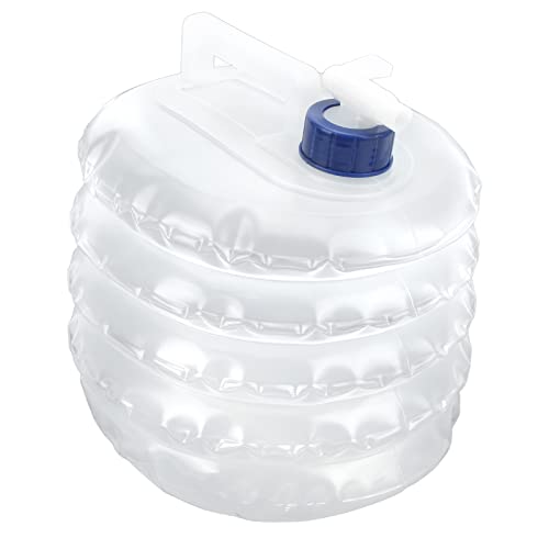 EBTOOLS Zusammenklappbarer Behälter mit Spigot - Tragbarer Speicher für Camping, Wandern und Notfallvorsorge (5L) von EBTOOLS