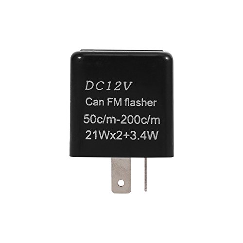 Für Blinkerrelais Motorrad Led 3Pol - Rele Intermitente Para Universal Motorrad Blinker 2-Pin Geschwindigkeit Einstellbar Led Blinkrelais 12V Schwarz Universal Motorrad Blinker 2-Pin Geschwindigkeit Für Blinkerrelais Motorrad Led 3Pol - Rele Intermitente Para Universal Motorrad Blinker 2-Pin Geschwindigkeit Einstellbar Led Blinkrelais 12V Schwarz Universal Motorrad Blinker 2-Pin Geschwindigkeit von EBTOOLS