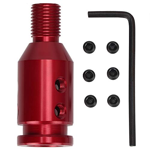 Auto Schaltknauf Adapter Universal Schaltknauf Adapter Universal Auto Schaltknauf Adapter für Schalthebel ohne Gewinde 12x1,25 von EBTOOLS