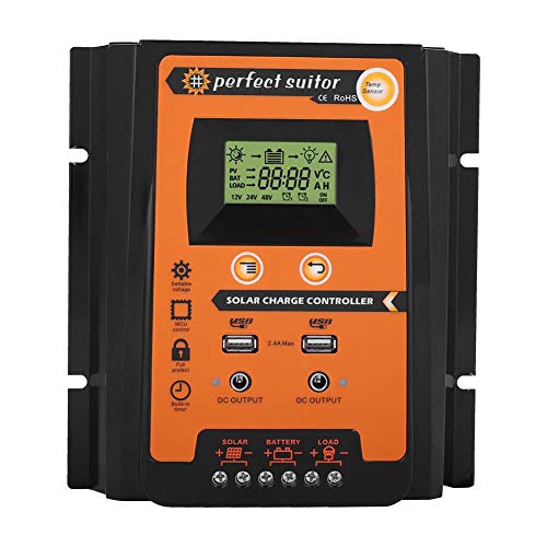 Laderegler Solar 12V Mppt 30A---Ladesolar Controller 12V Laderegler Solar 12V Mppt 12V/24V 50A Pwm Mppt Kurzversion Solar Ladungscontroller Solar Panel Battery Regulator von EBTOOLS