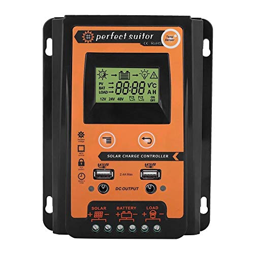 Mppt Controller -Solarpanel Batterie Intelligente Regler Solarpanel Batterie Regler Solarladeregler Mppt 30A 12V / 24V 30A Mppt Solar Ladung Controller Solarpan von EBTOOLS