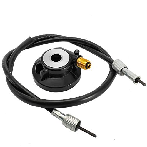 Speedometer Drive Gear-12Mm Tachoantrieb Kettenrad Mit 100Cm Kabel Gy6 50Cc 150Cc Roller Teile von EBTOOLS