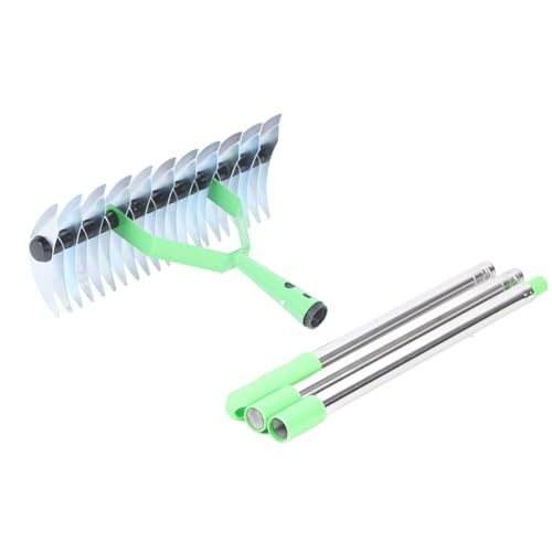 T -Rake - 3 Abschnitte Stainl Stahl Detchatcher für eine Effiziente Wartung von Rasenflächen von EBTOOLS